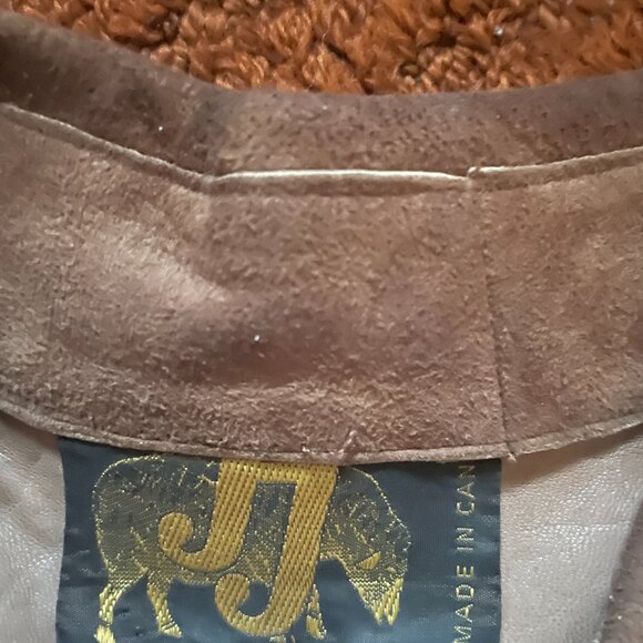 Jaan J women's jacket, suede/leather women's jacket, small women's jacket - Picture 3 of 4